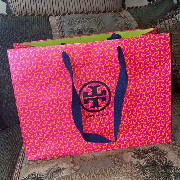 Authentic Large-Sized Tory Burch Shopping Bag - Picture 1 of 7
